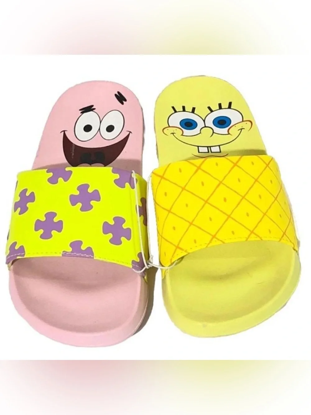 Ground Up Men's SpongeBob Square Pants Patrick Nickelodeon Slide Sandals Size 12